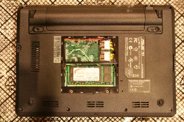 Eee PC 4G (701) - Covers on