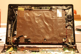 Eee PC 4G (701) - Screen and controller removed