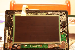 Eee PC 4G (701) - Touchscreen in place